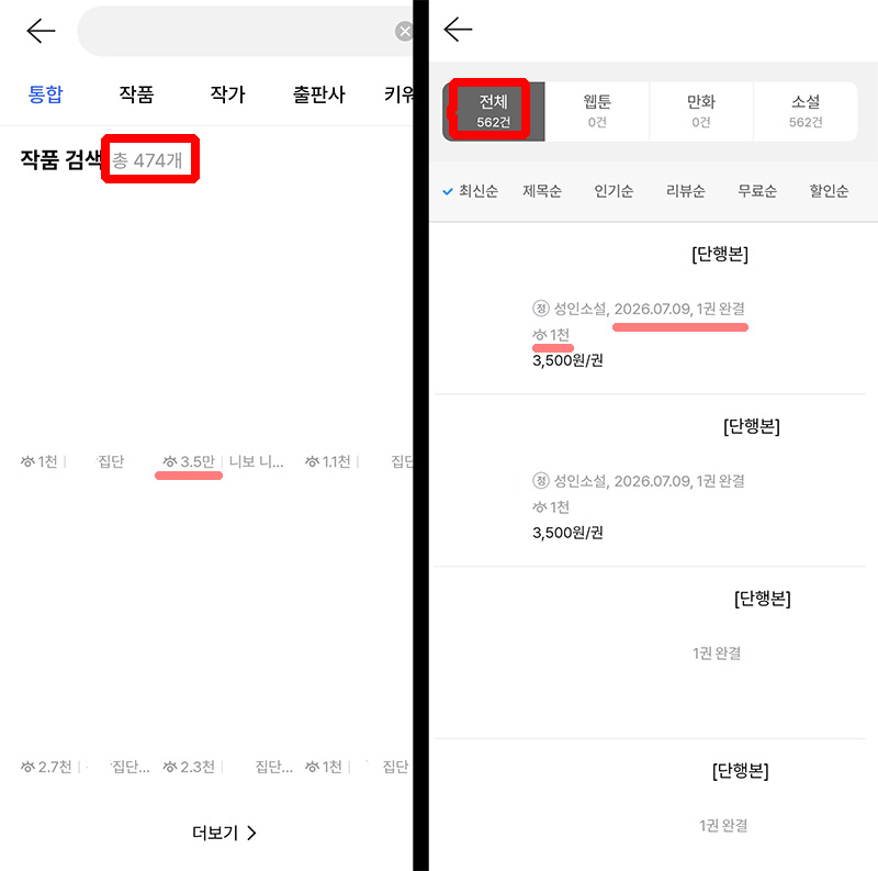 남성향 작품의 월급작가